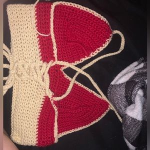 Adjustable waist like 28-36 and cup size is c-d